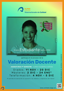 Cartel Valoración Docente